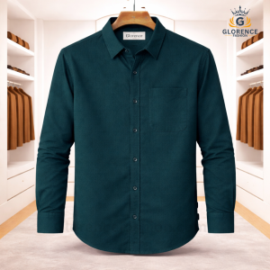 Premium Oxford Cotton Shirt (Bottle Green)