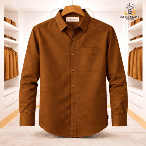 Premium oxford cotton shirt Brown