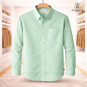 Premium oxford cotton shirt Mint Green