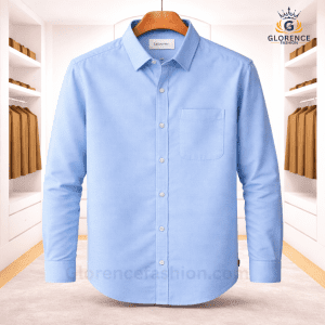 Premium oxford cotton shirt Sky Blue