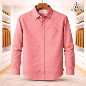 Premium oxford cotton shirt Sweet Pink