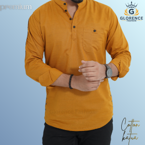 mens stylist premium katua mustard yellow