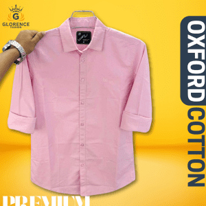 premium oxford cotton shirt baby pink