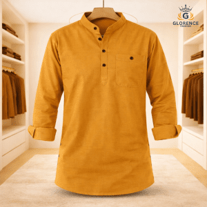 Mens Stylist Premium Katua studio Mustard yellow bck