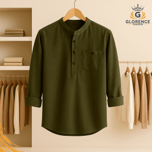 Sakura Slab cotton katua (Olive)