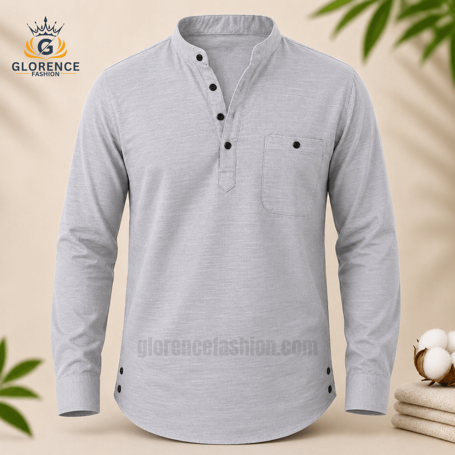 Classic Cotton katua Grey